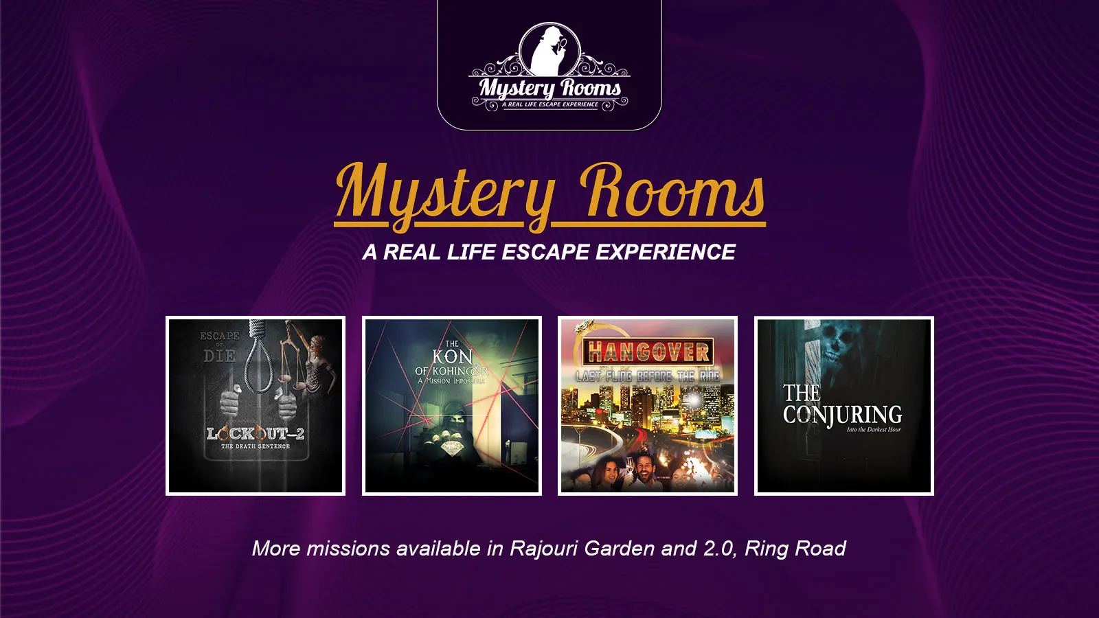 Mystery Rooms | Connaught Place