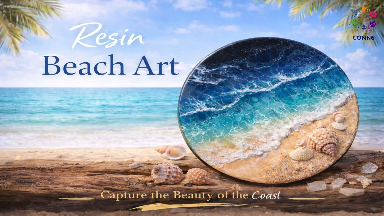 Resin Art - Beach Crafting Workshop