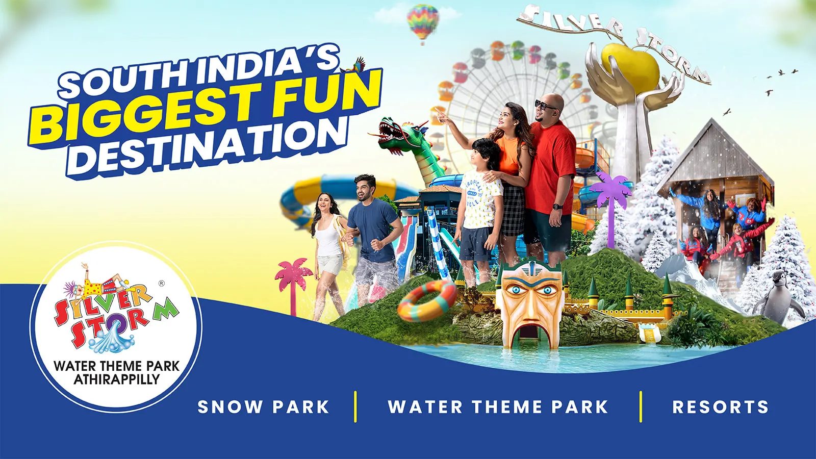 Silver Storm: Water Amusement Park