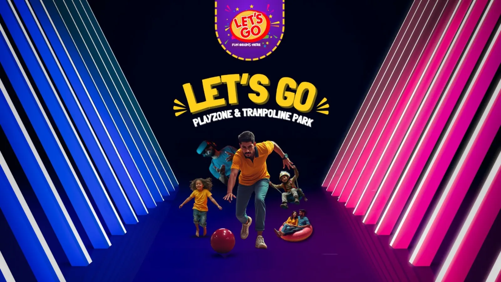 Let's Go | Adventure, Trampoline Park & Play Zone