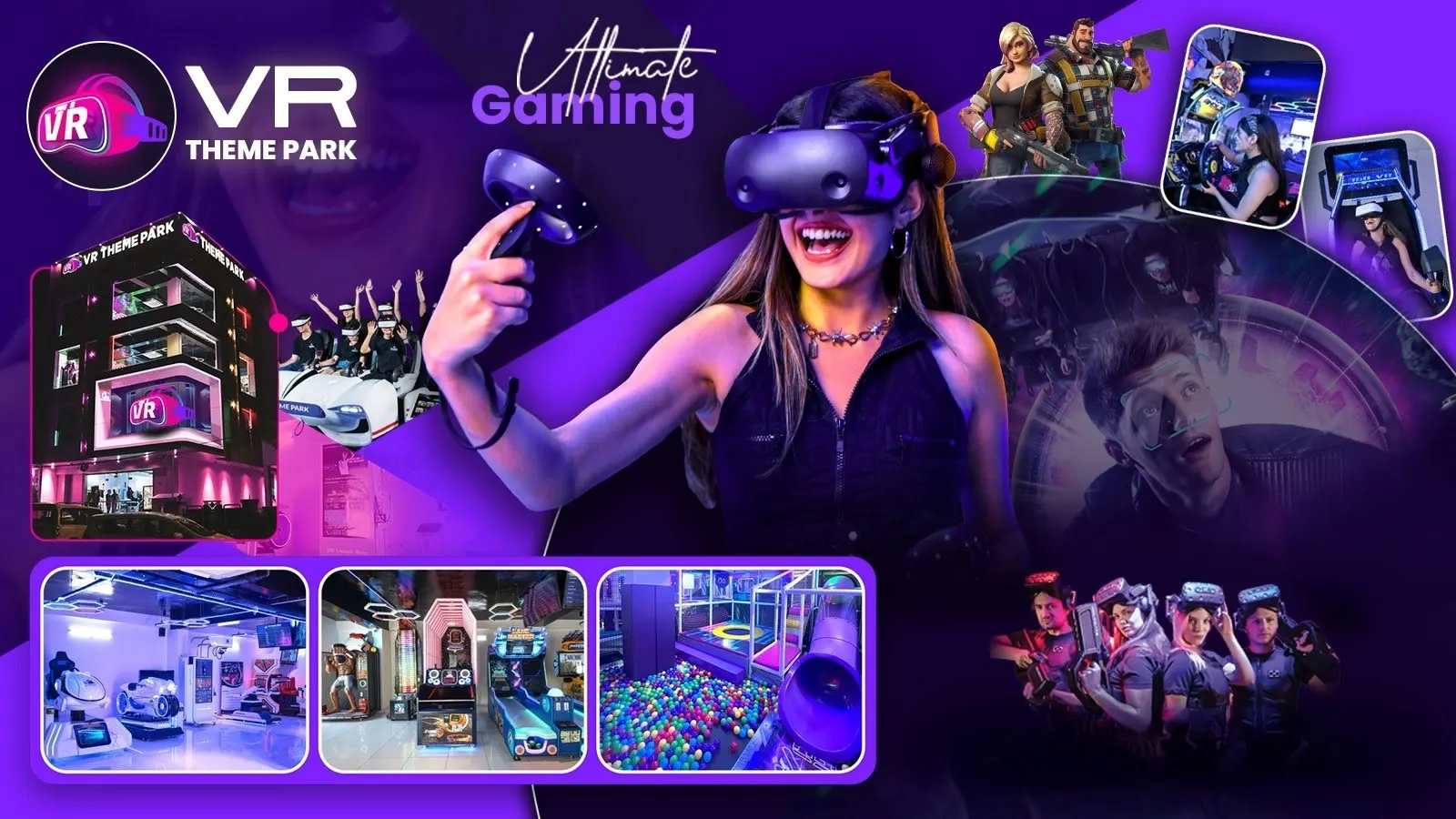 VR THEME PARK | VR Games, Arcade Games, Playstation 