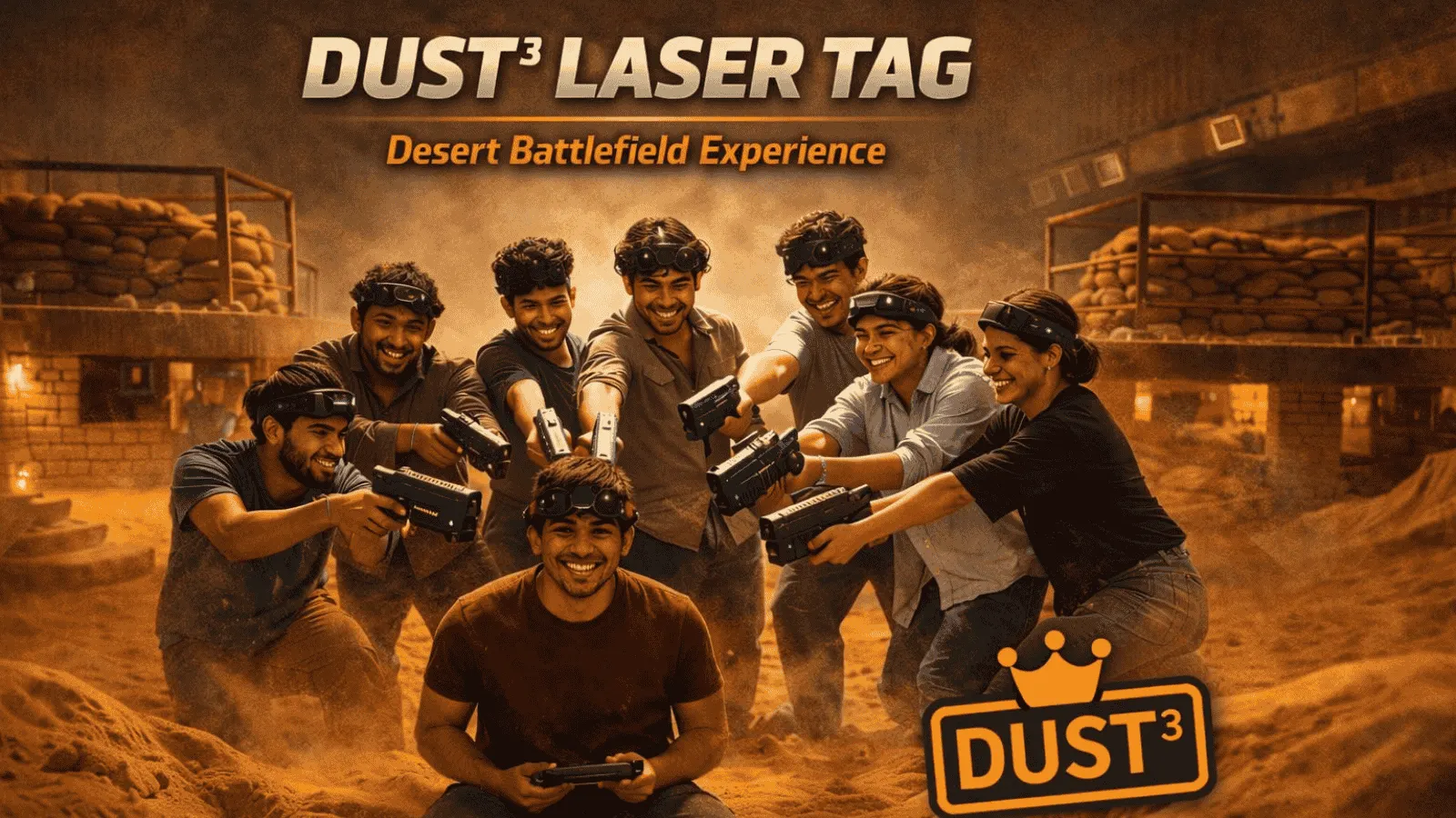 Dust3 Cafe & LaserTag | Where Gaming Comes Alive