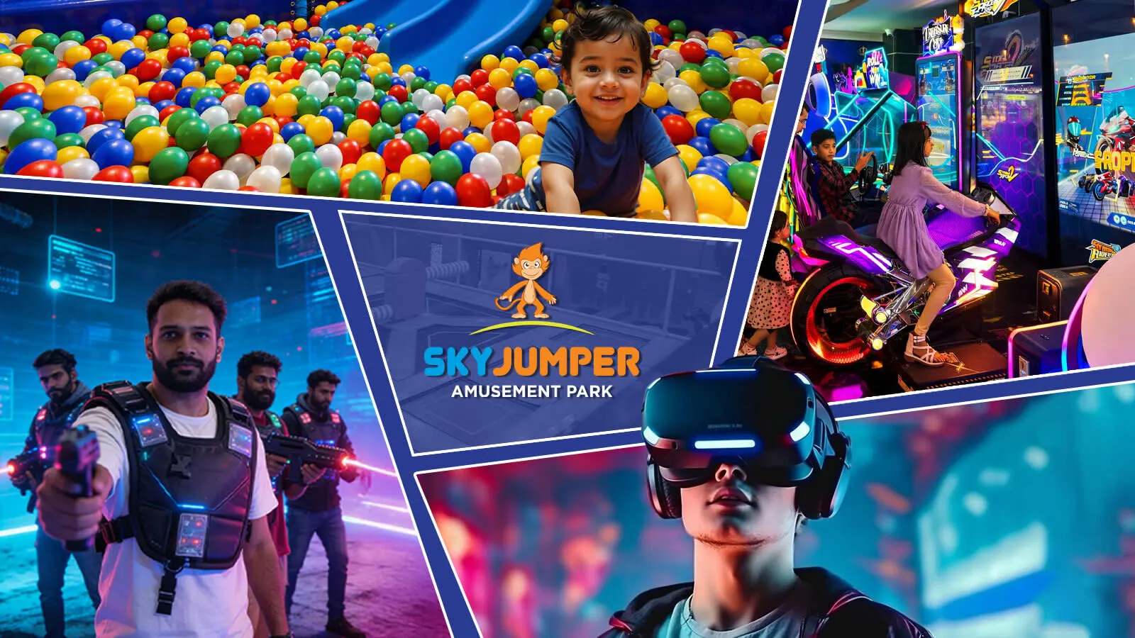 SkyJumper Amusement Park | Lucknow