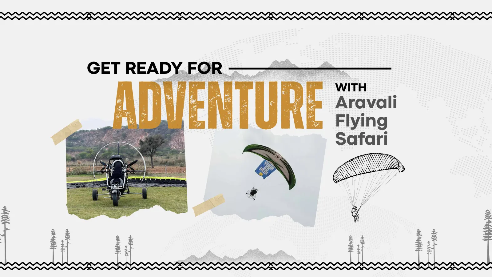 AravalliFlyingSafari Paramotor Adventure Ride