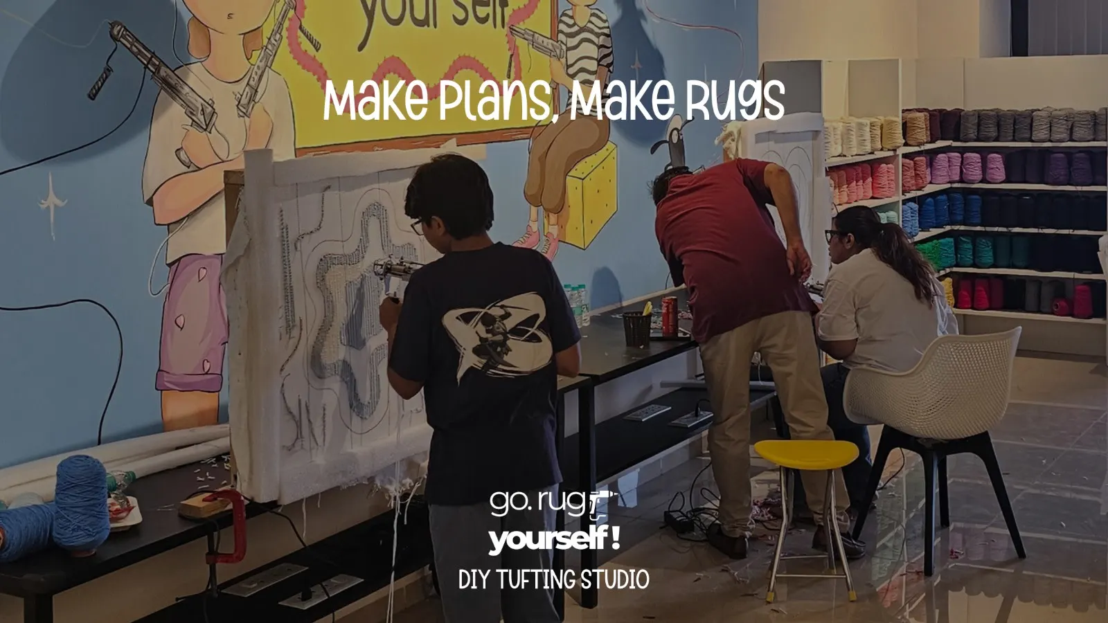Go Rug Yourself: Tufting Workshop | Pune
