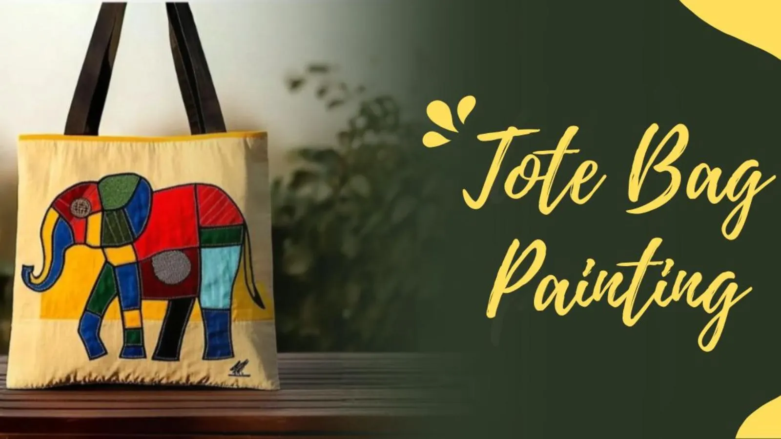 Tote Bag Painting