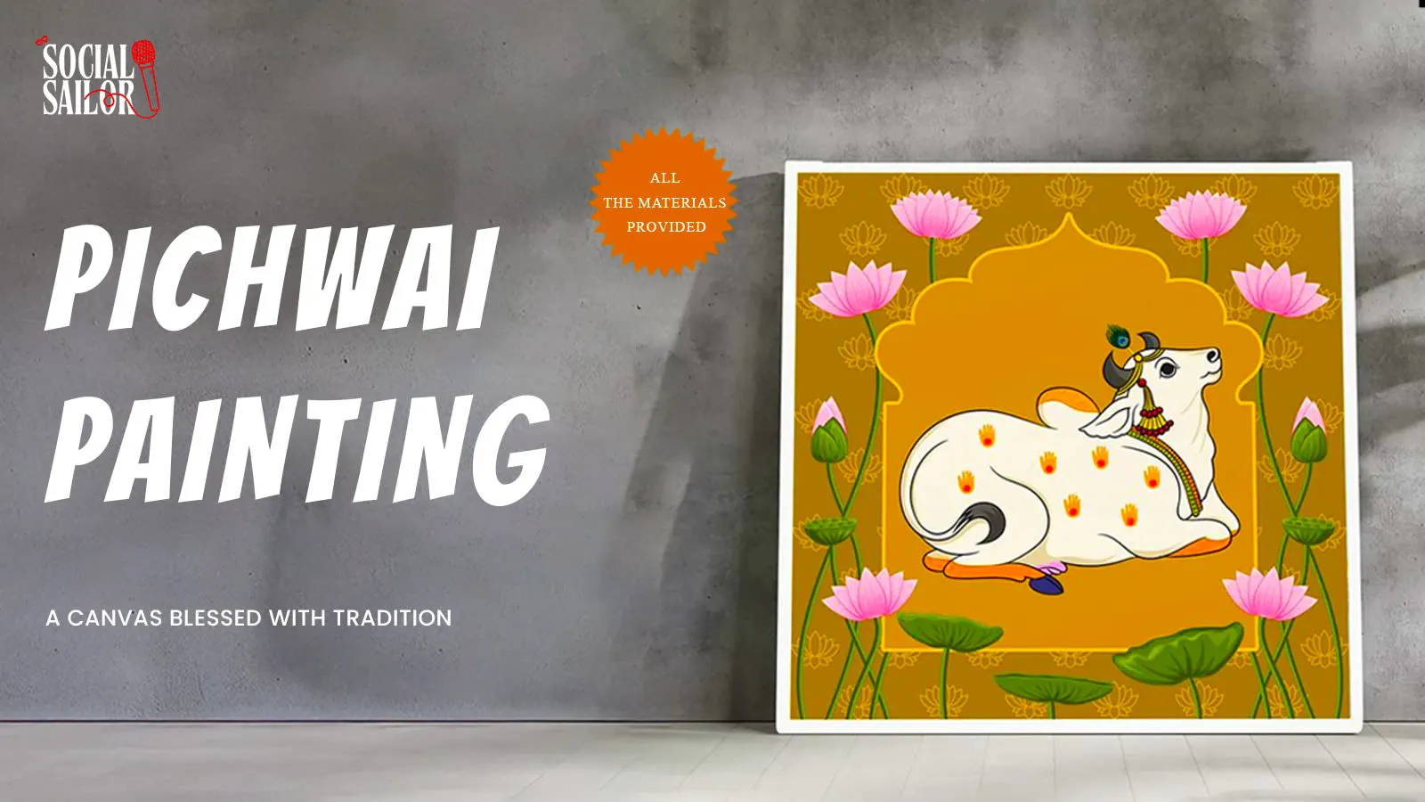 Pichwai Art Workshop - Chandigarh
