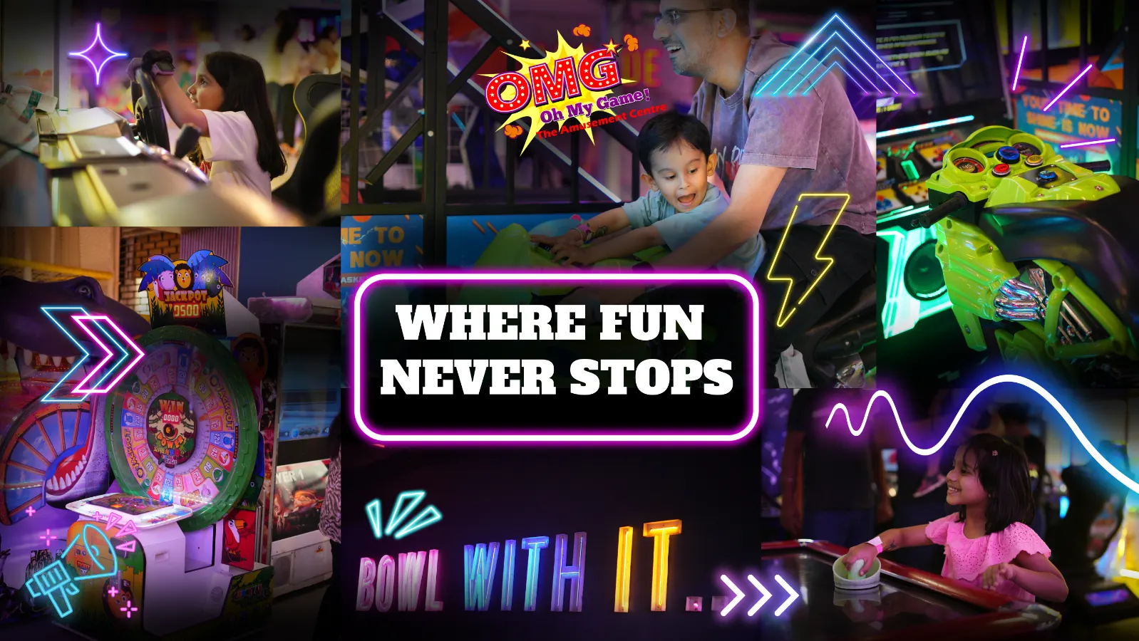 Oh My Game: Amusement Centre | Faridabad