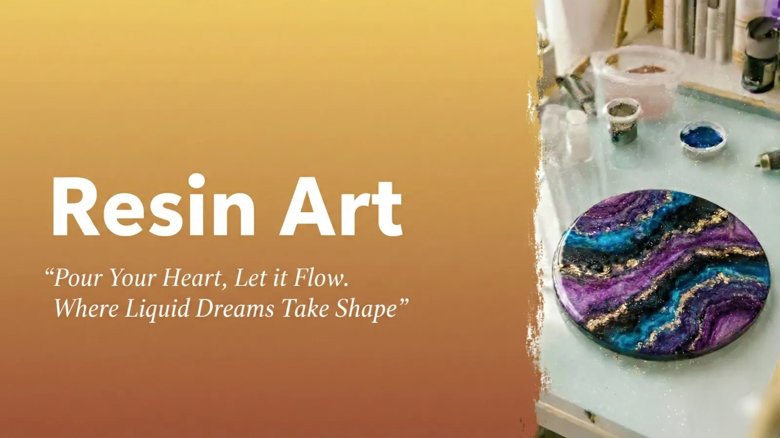 Resin art 