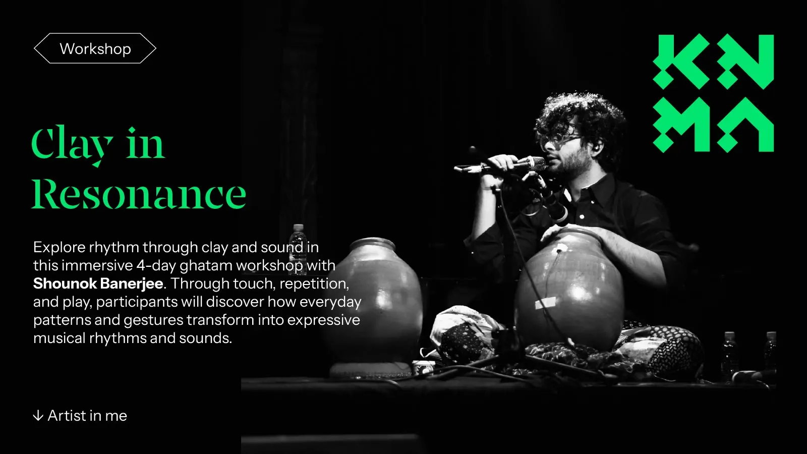 Clay in Resonance: A Ghatam Workshop