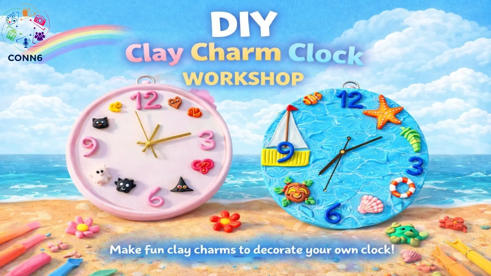 DIY Clay Clock Workshop