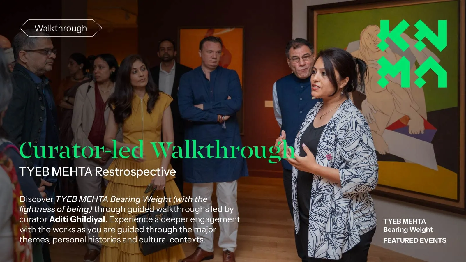 Curator-led Walkthrough: Tyeb Mehta Restrospective