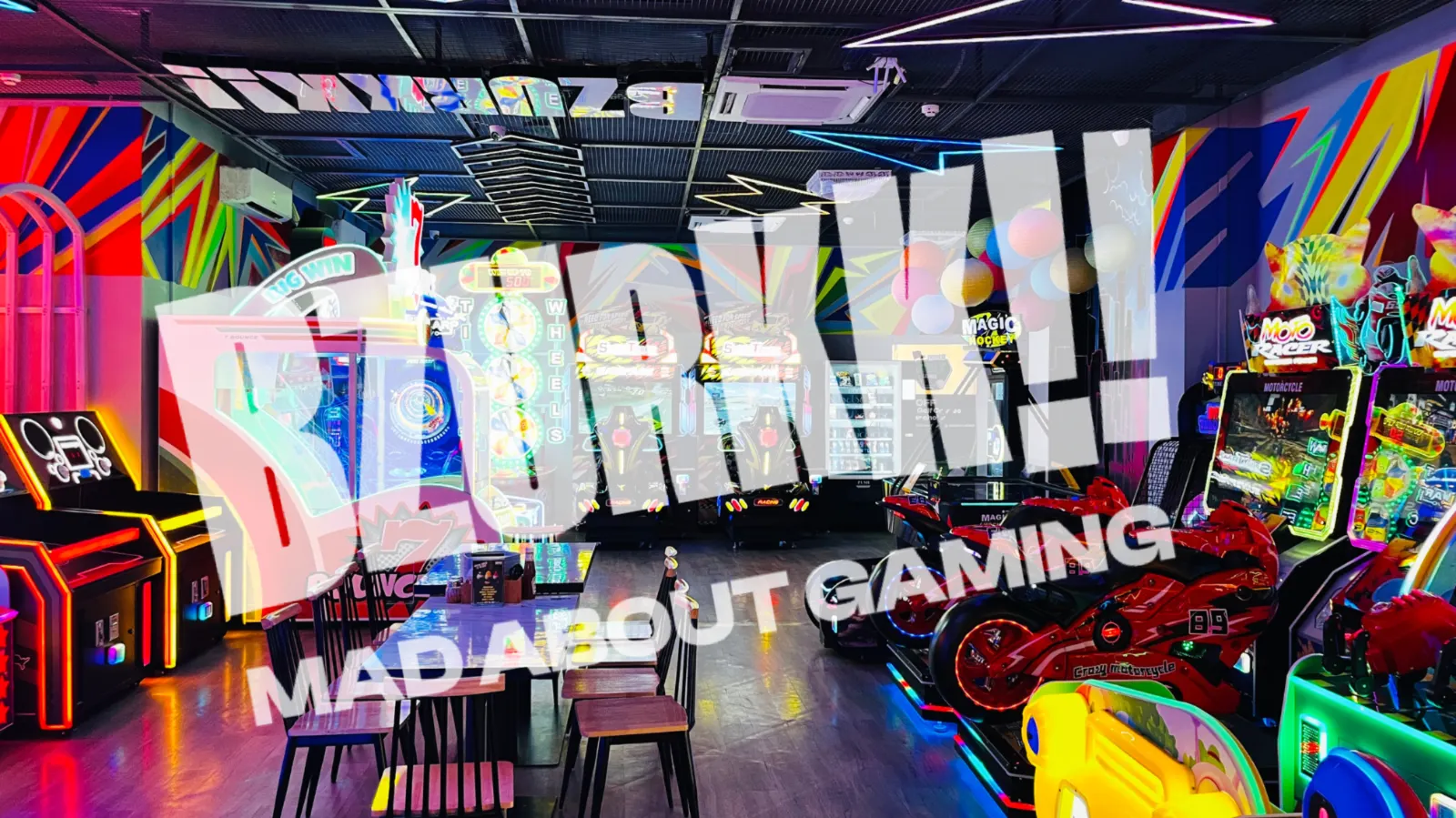 Arcade & Golf Simulator at Bzurkk!!