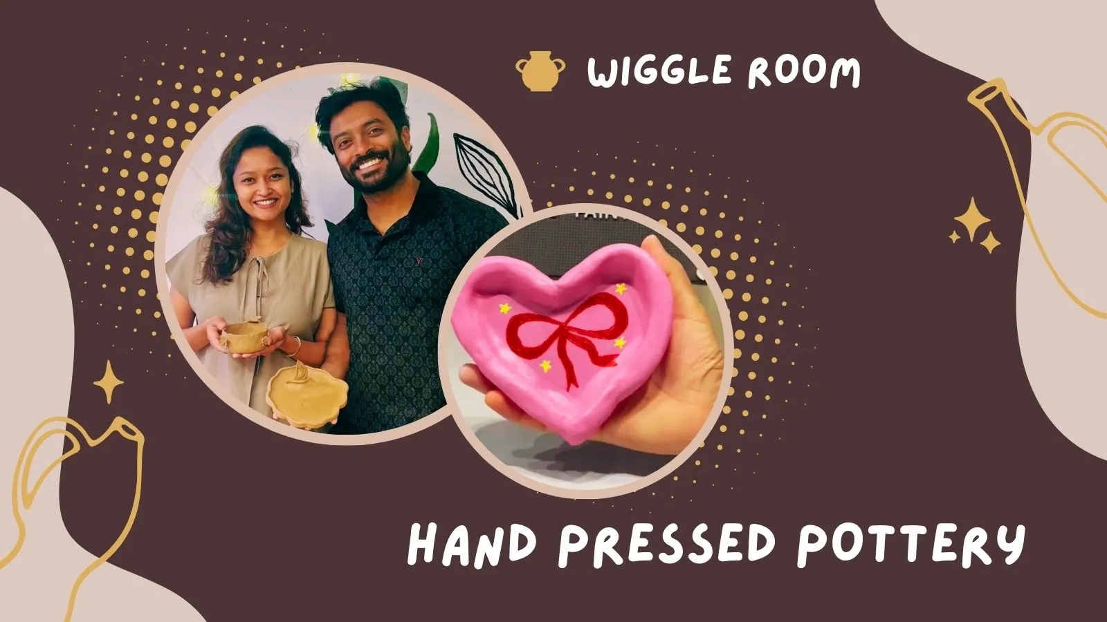 Hand Pressed Pottery | Wiggle Room T. Nagar | Chennai