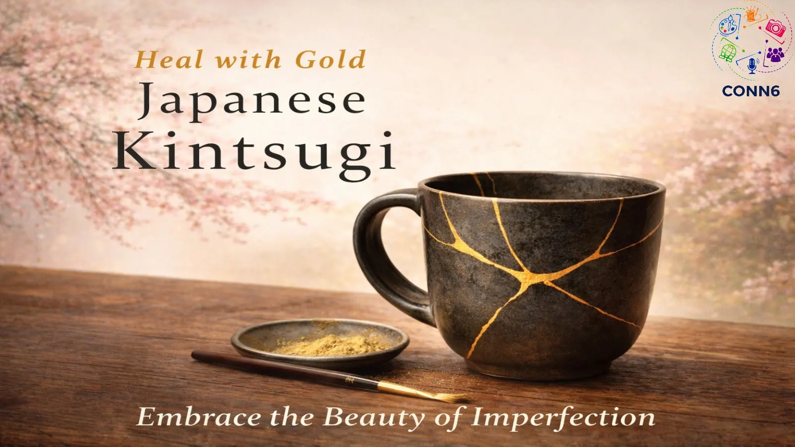 Japanese Kintsugi - Heal with Gold
