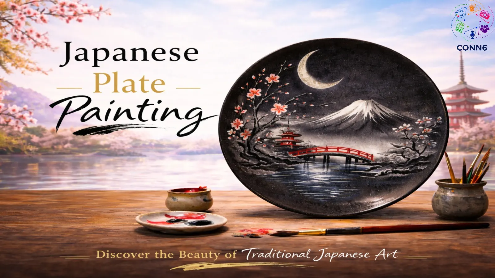 Plate Painting Art