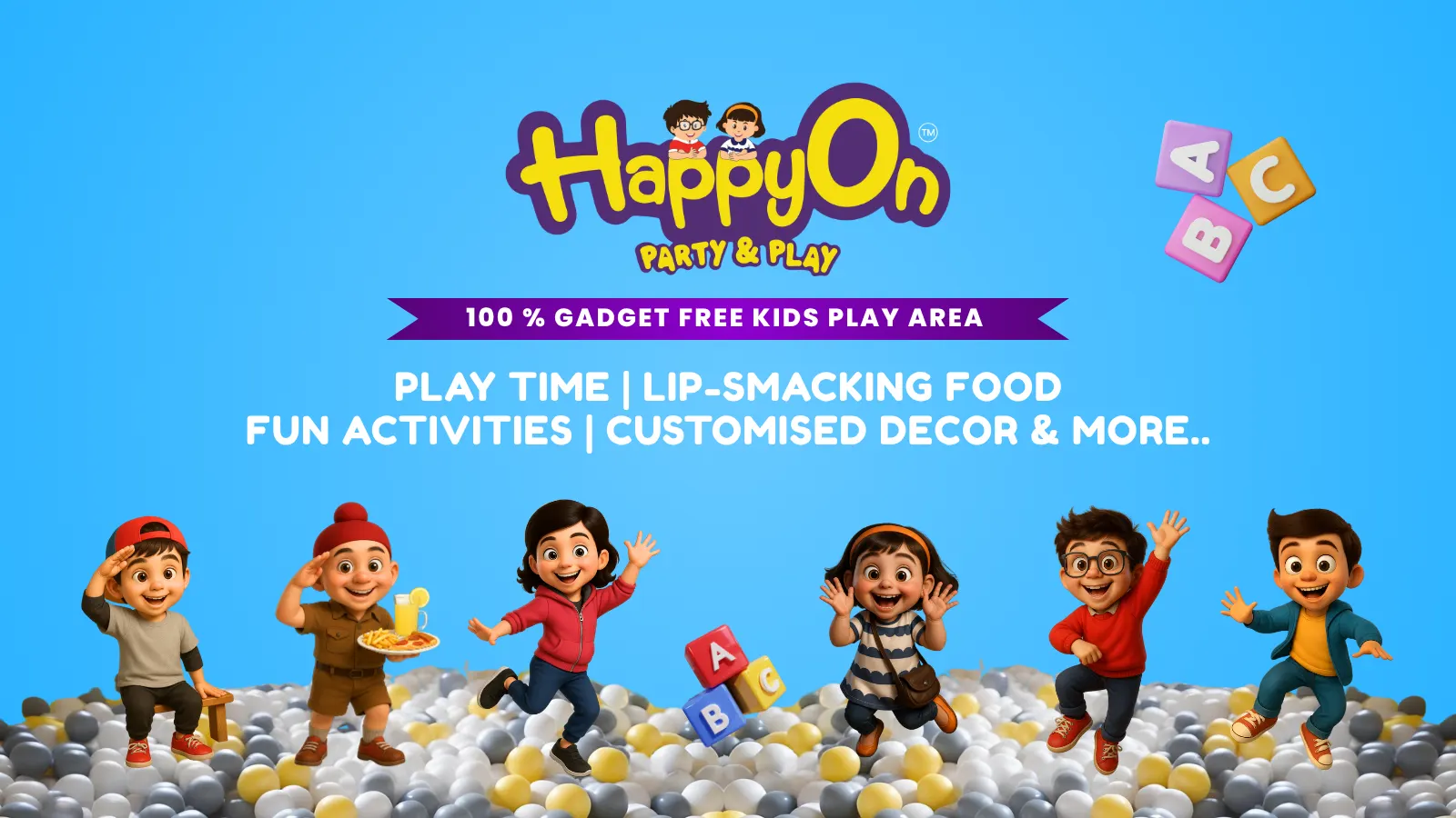 HappyOn Party & Play Area | Gandhinagar