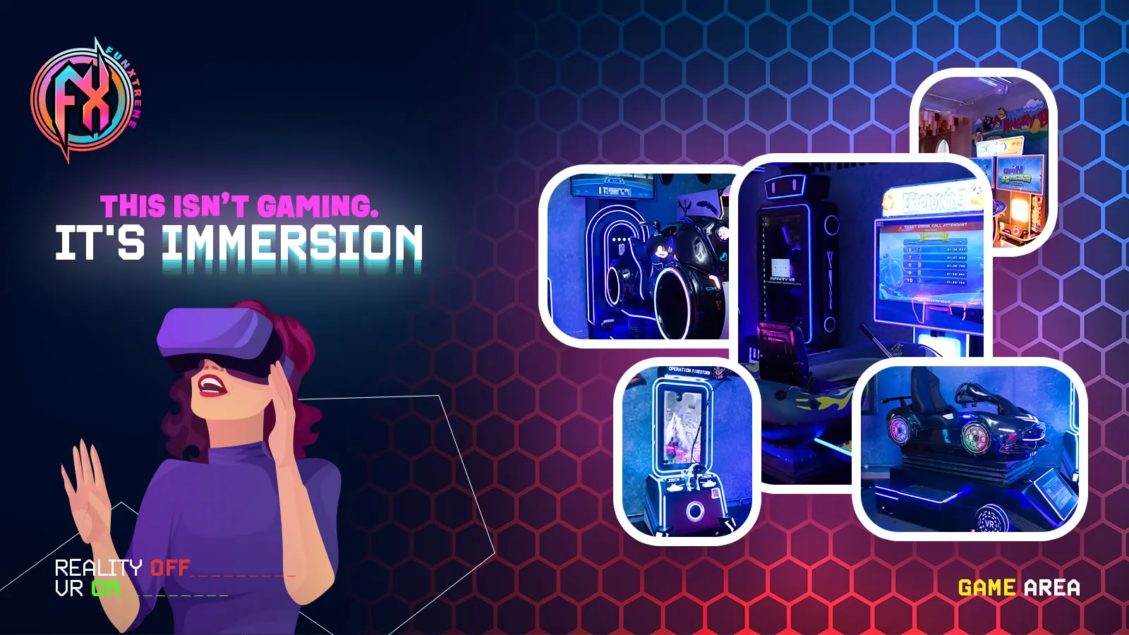 It's Immersion - Arcade Zone | FunXtreme