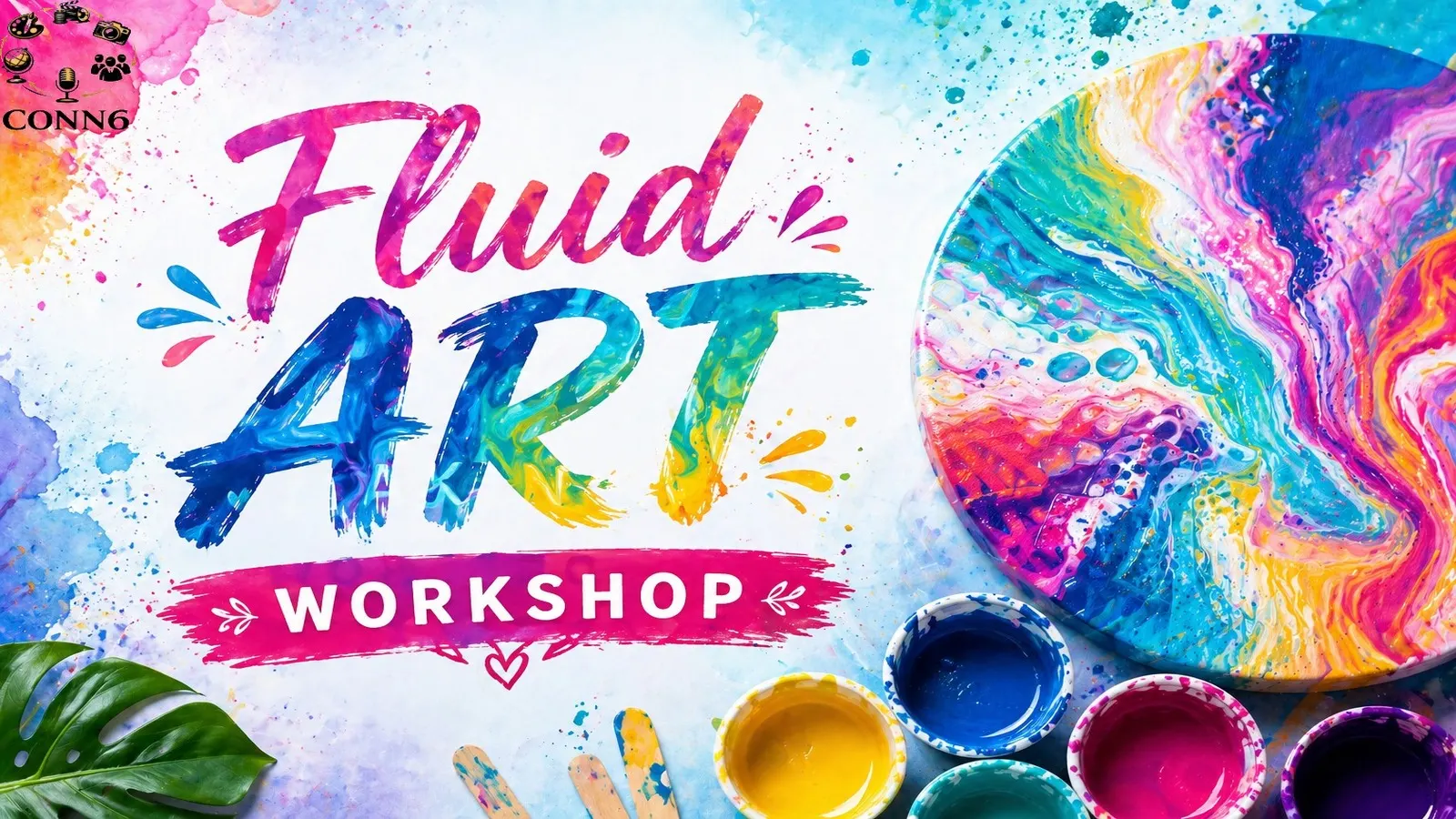 Fluid Art Workshop  