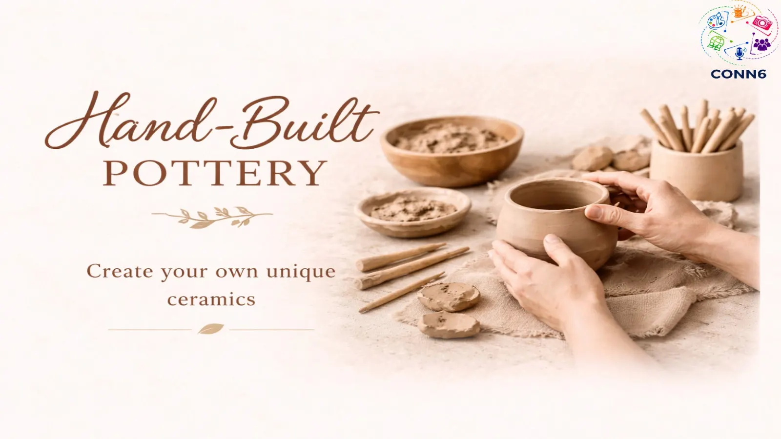 Hand-Built Pottery Workshop