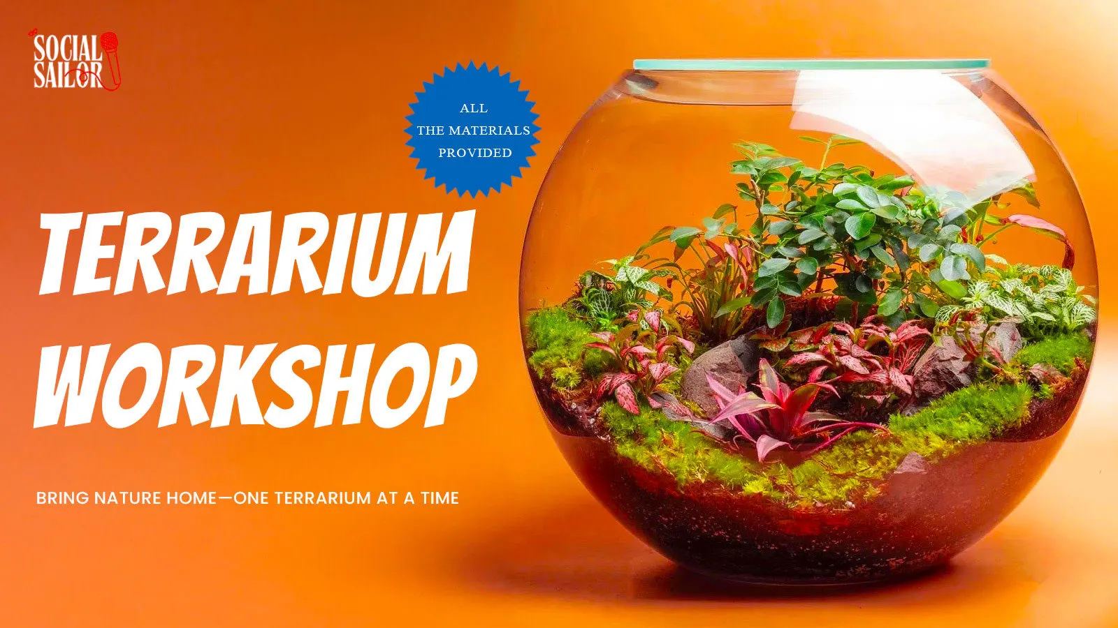 Terrarium Workshop Date - Chandigarh