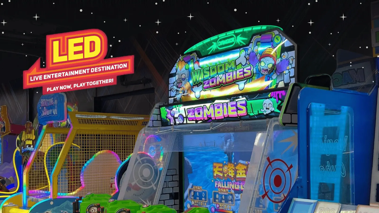LED: Live Entertainment Destination | Arcade, Bowling and VR