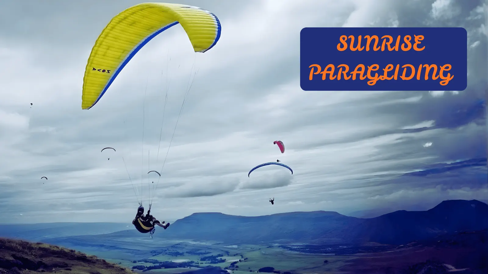 Sunrise Paragliding in Kamshet