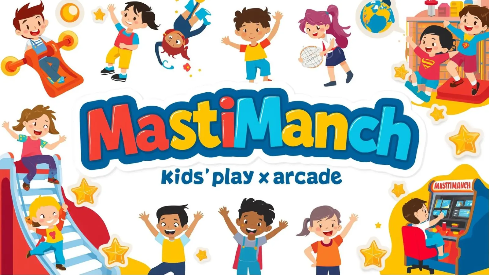 MastiManch – Kids Play Zone & Indoor Games Arena| Delhi