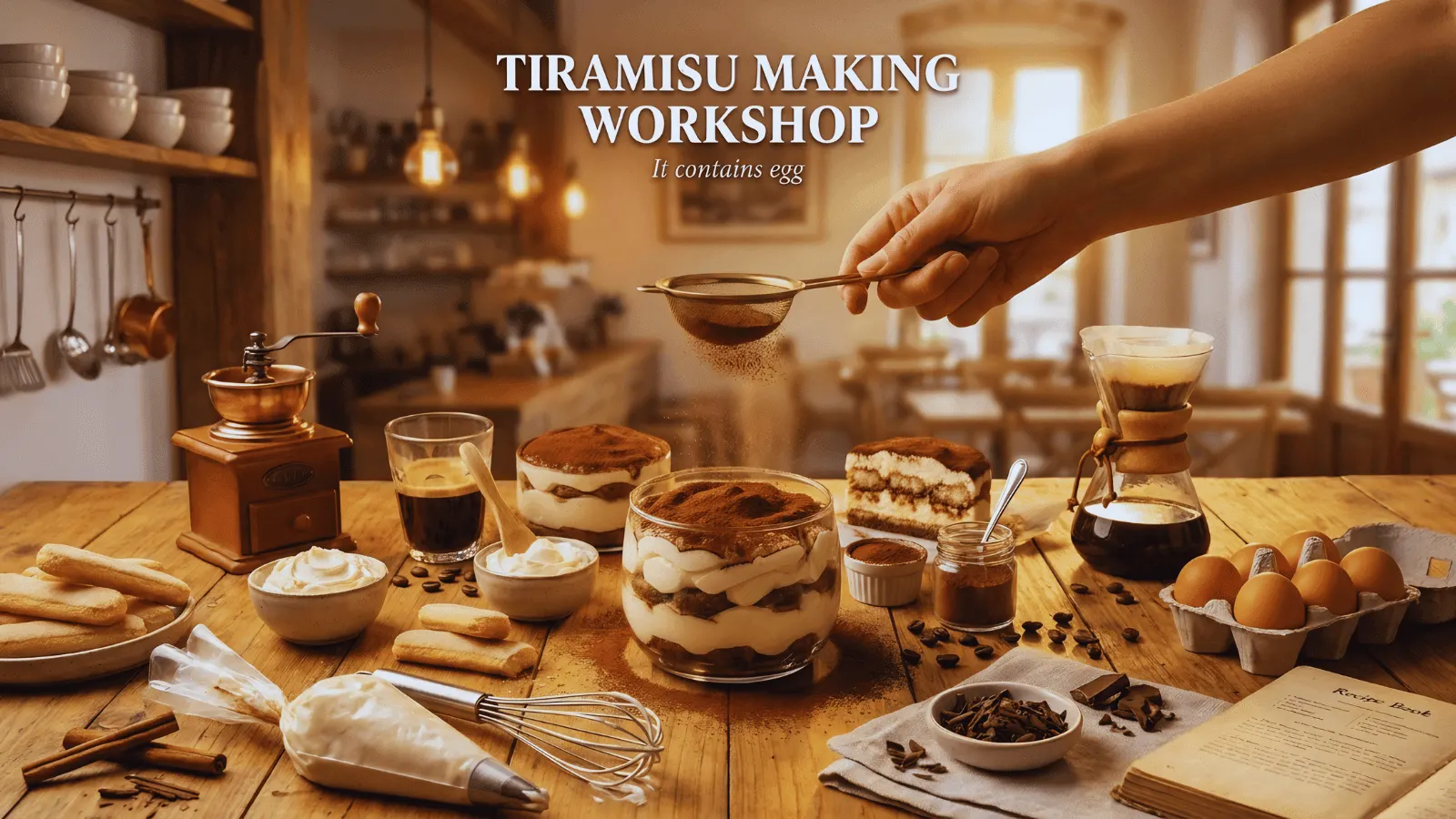 Tiramisu Making Workshop | Classic Italian Dessert