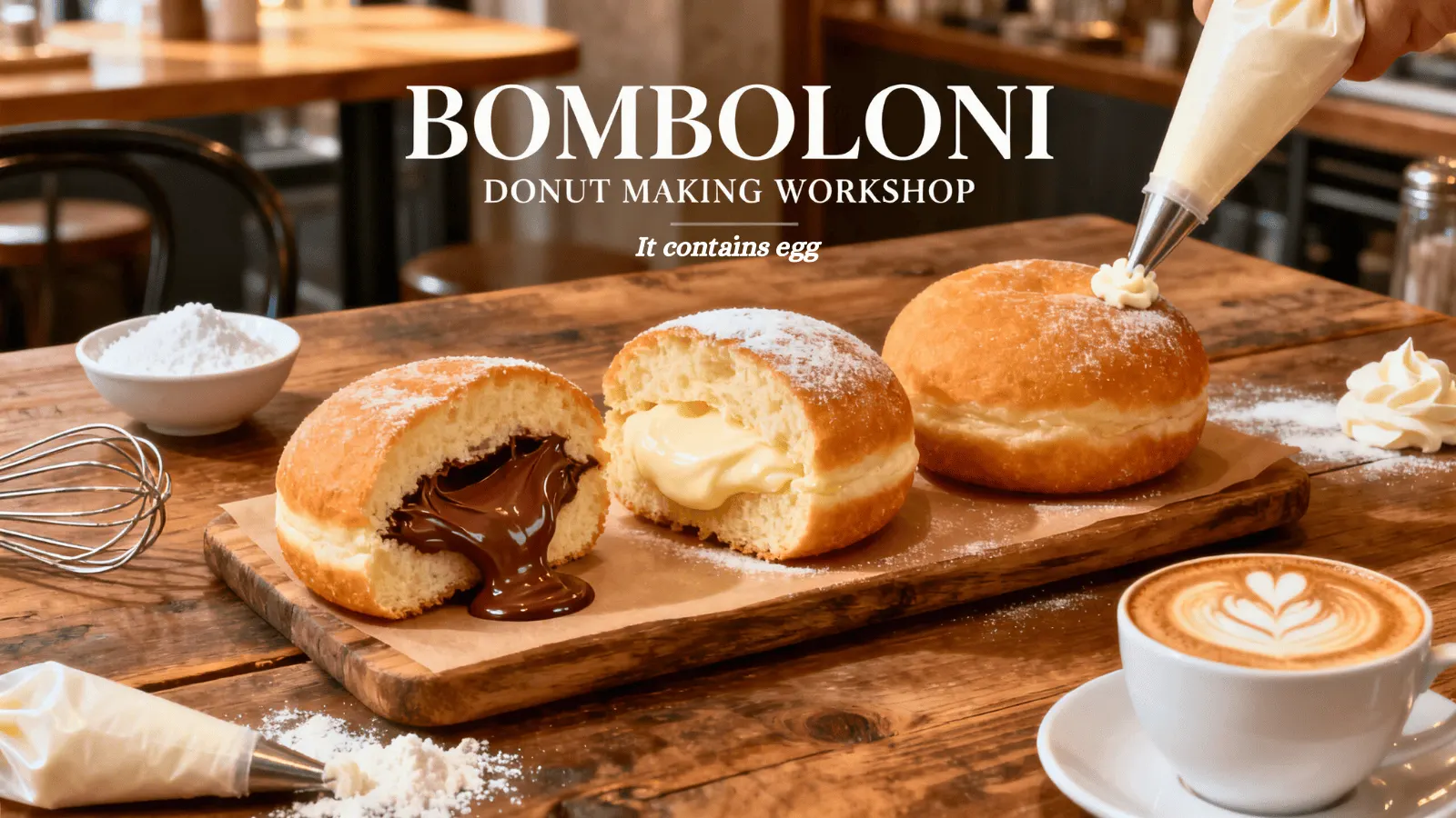Bomboloni Donut Making Workshop