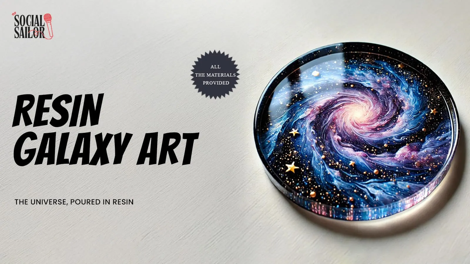 Resin Galaxy Art Date - Chandigarh