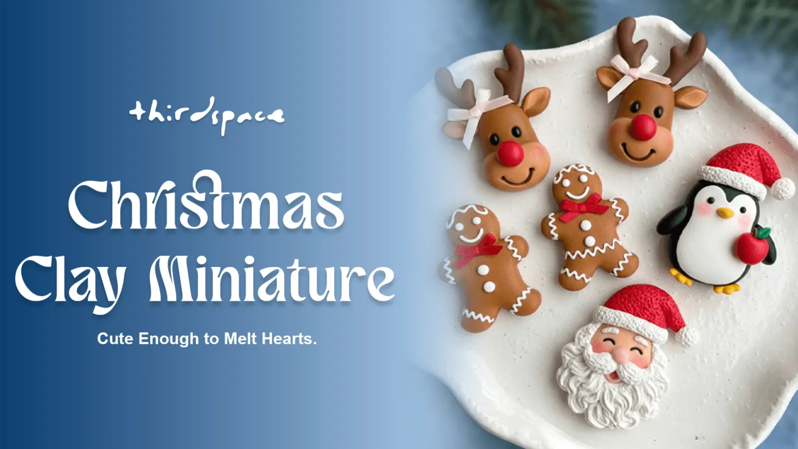 Christmas Clay Miniature