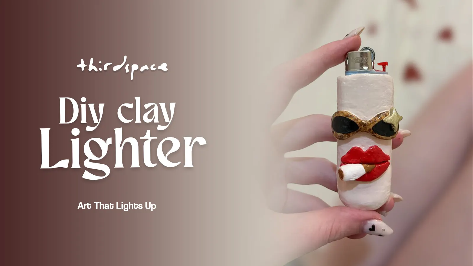 DIY Clay Lighter