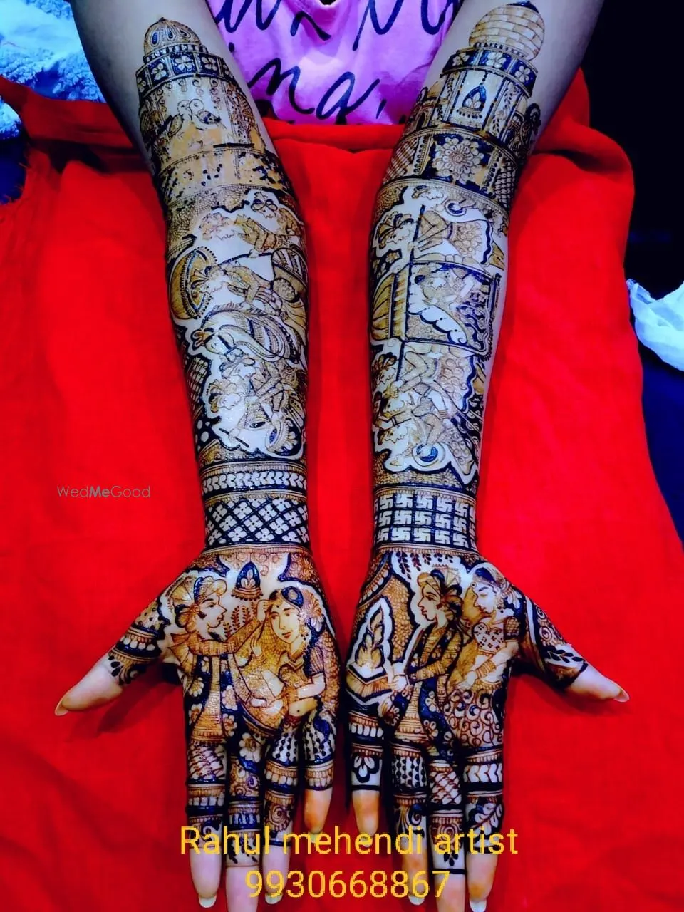Krishna Mehandi Art