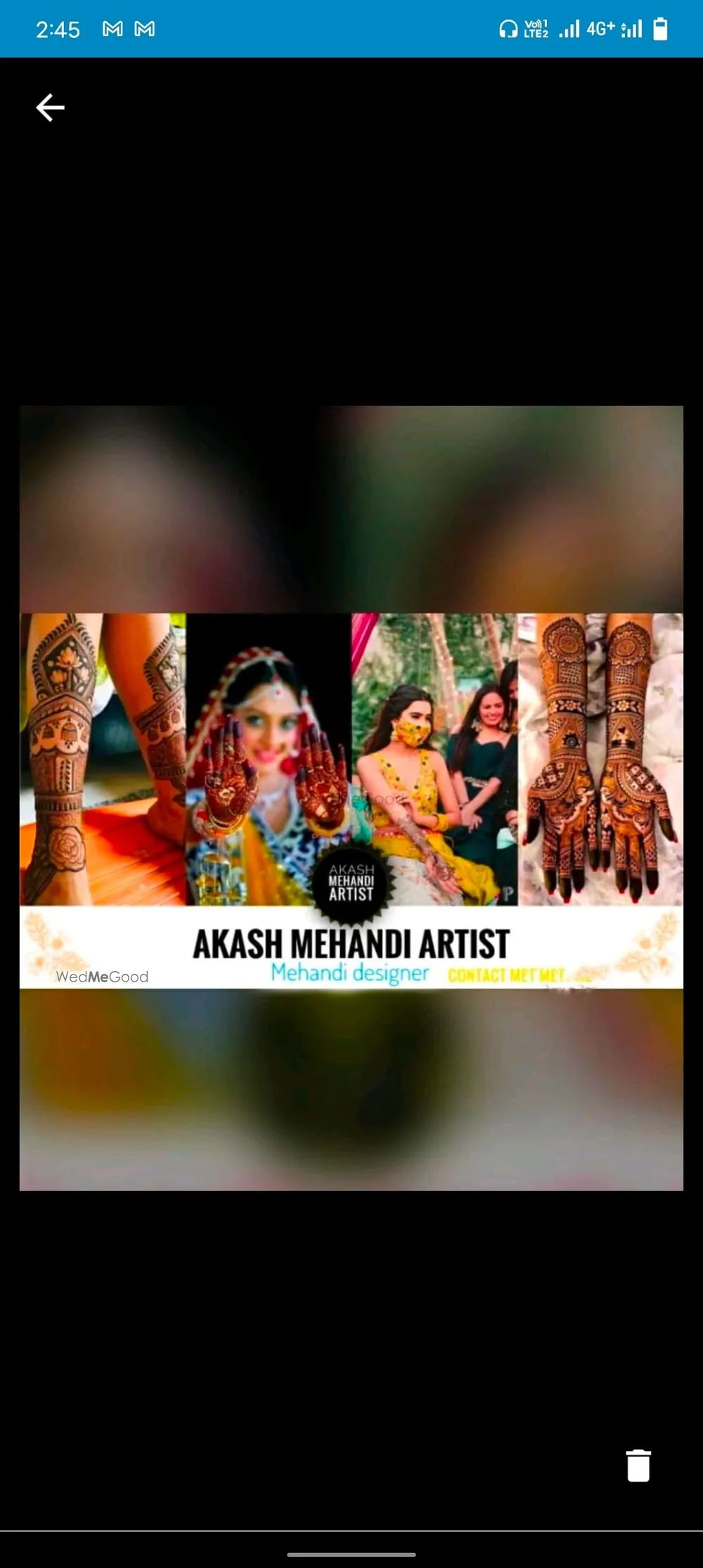 Akash Mehandi Art