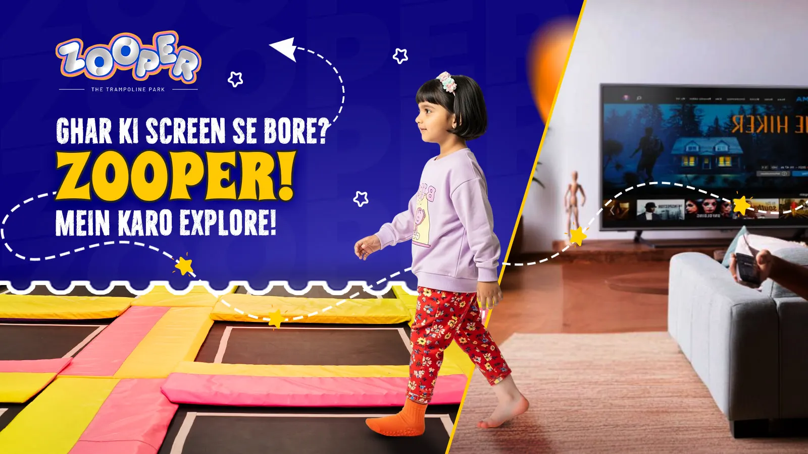 Zooper India Trampoline Park