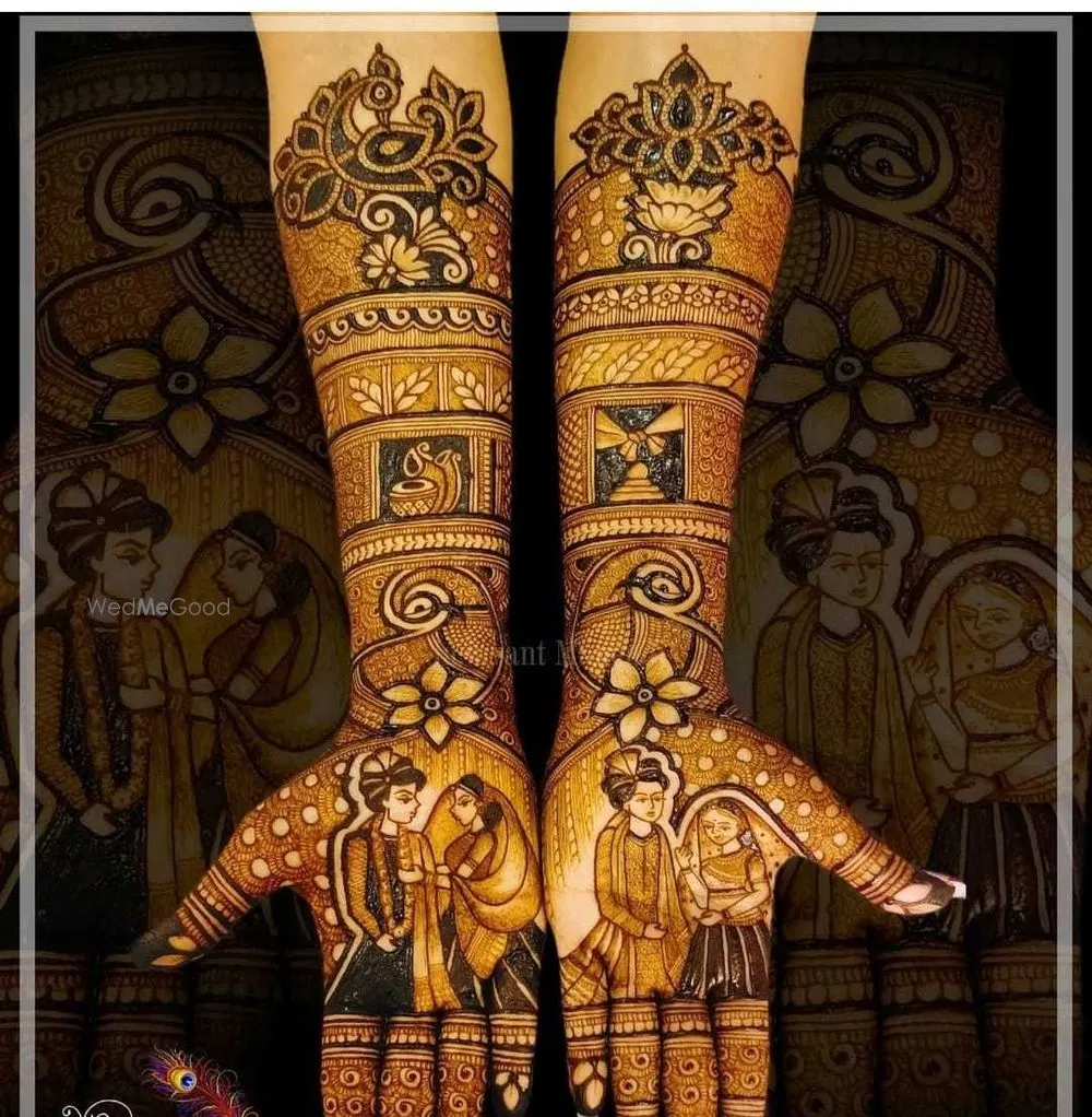 Raju Mehandi Artist GK-1