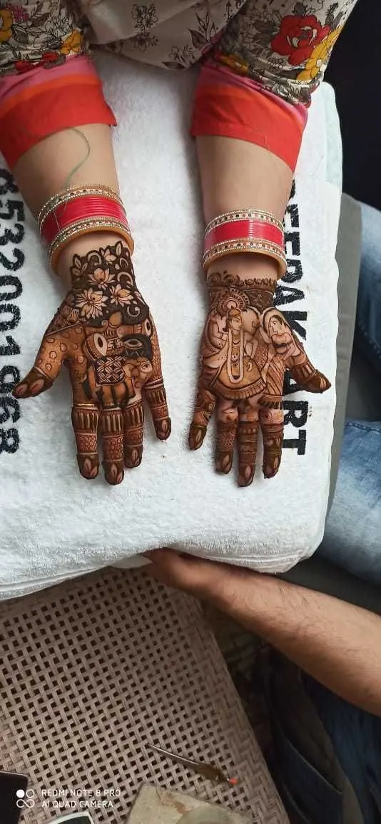 Deepak Mehandi Art