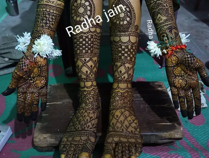 My Mehendi Creation By Radha Jain