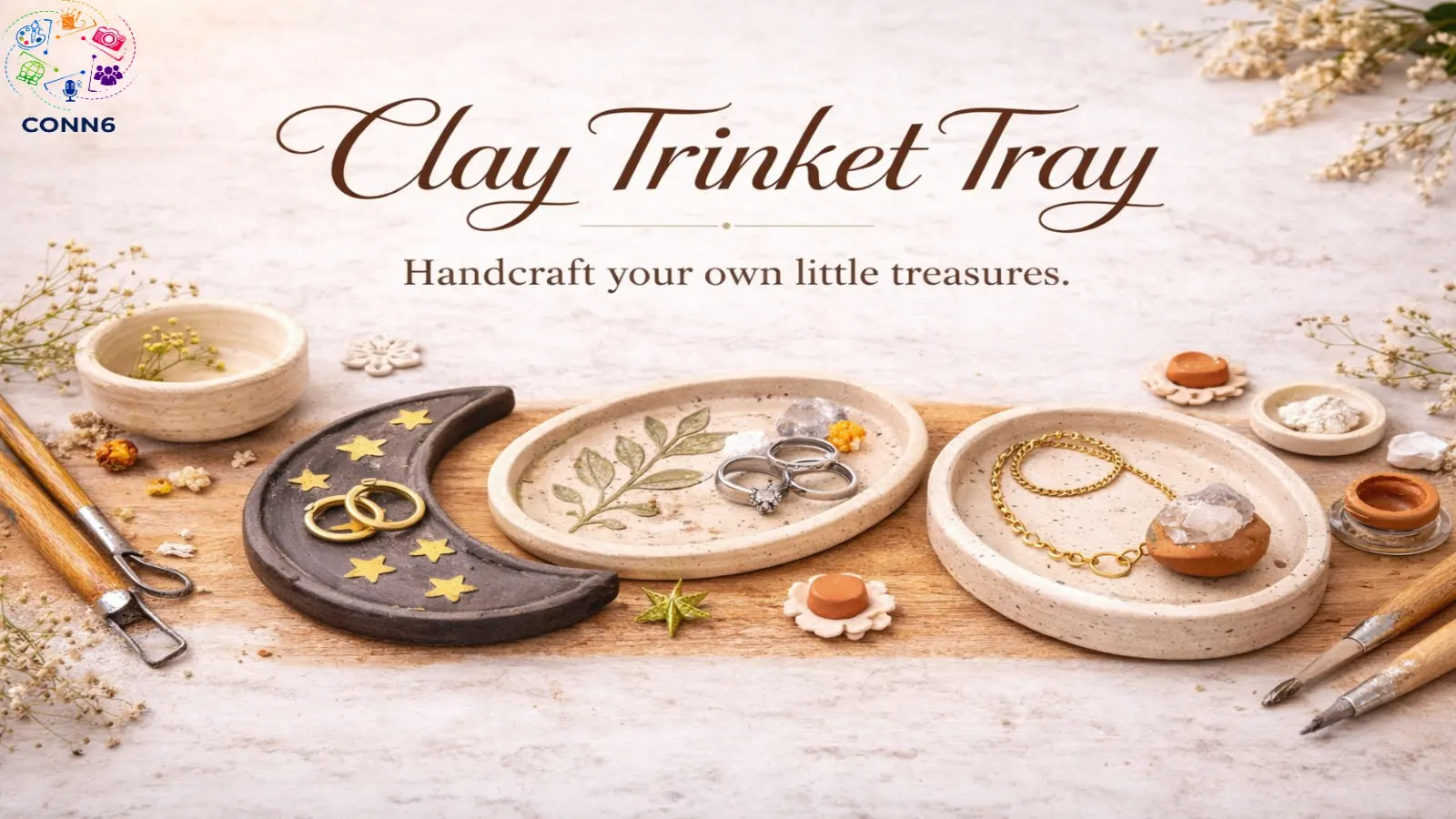 Handcraft Your Clay Trinket Tray