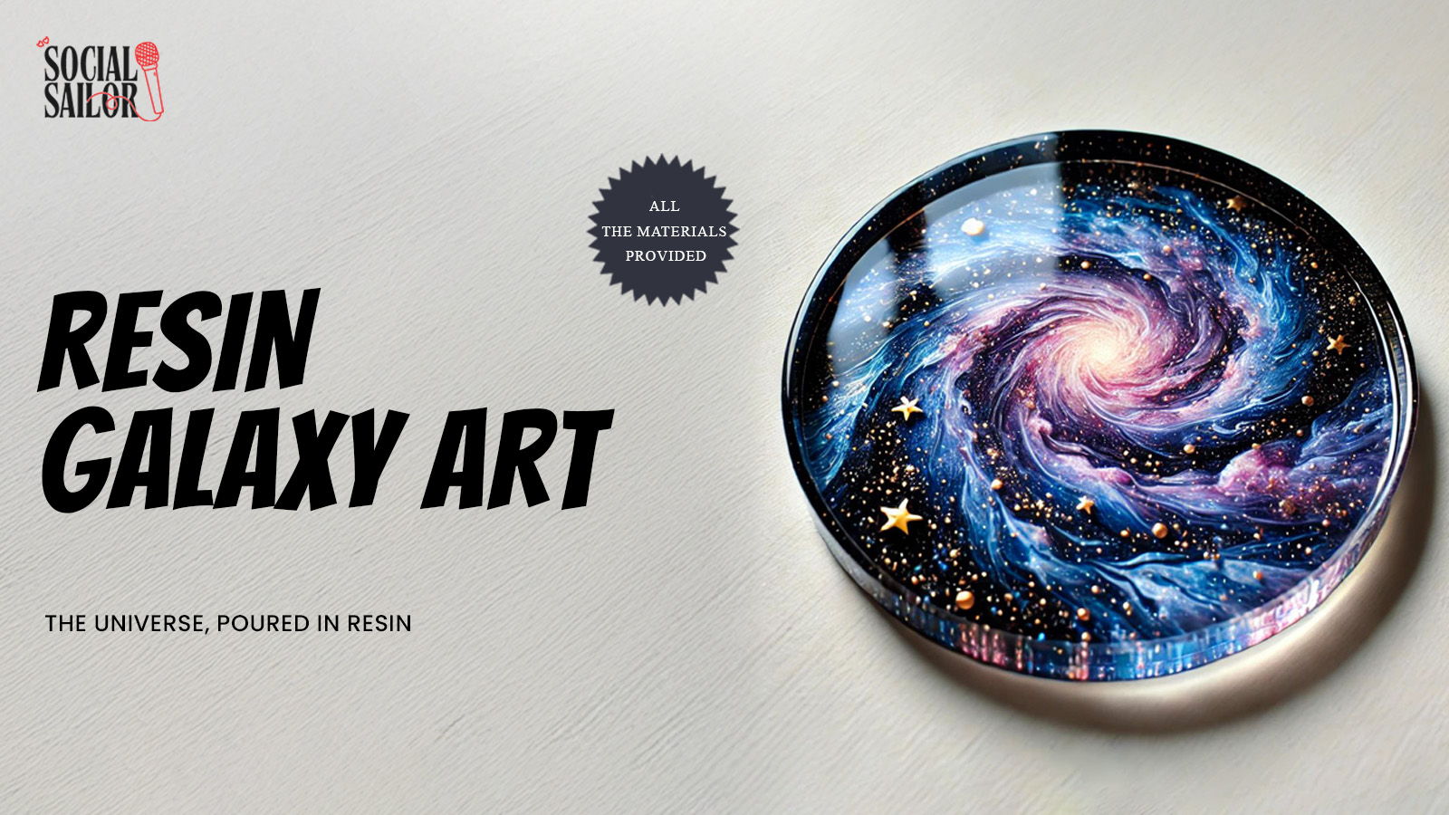 Resin Galaxy Art Date - Delhi NCR 