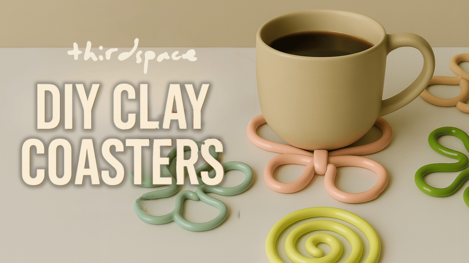 DIY Clay Coasters