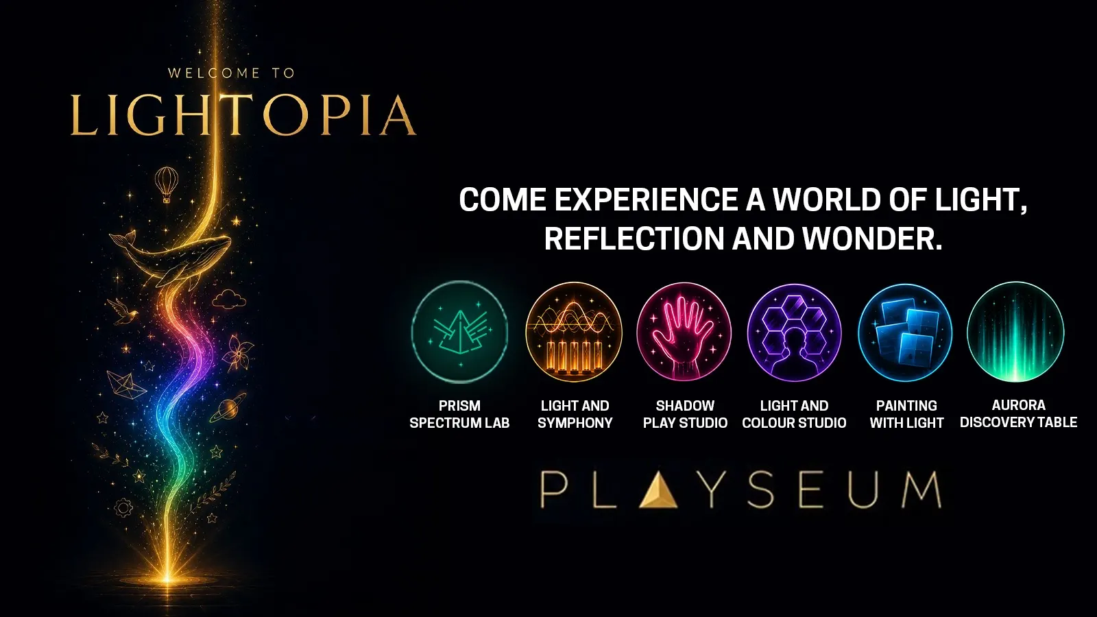 Lightopia at Playseum | Mumbai