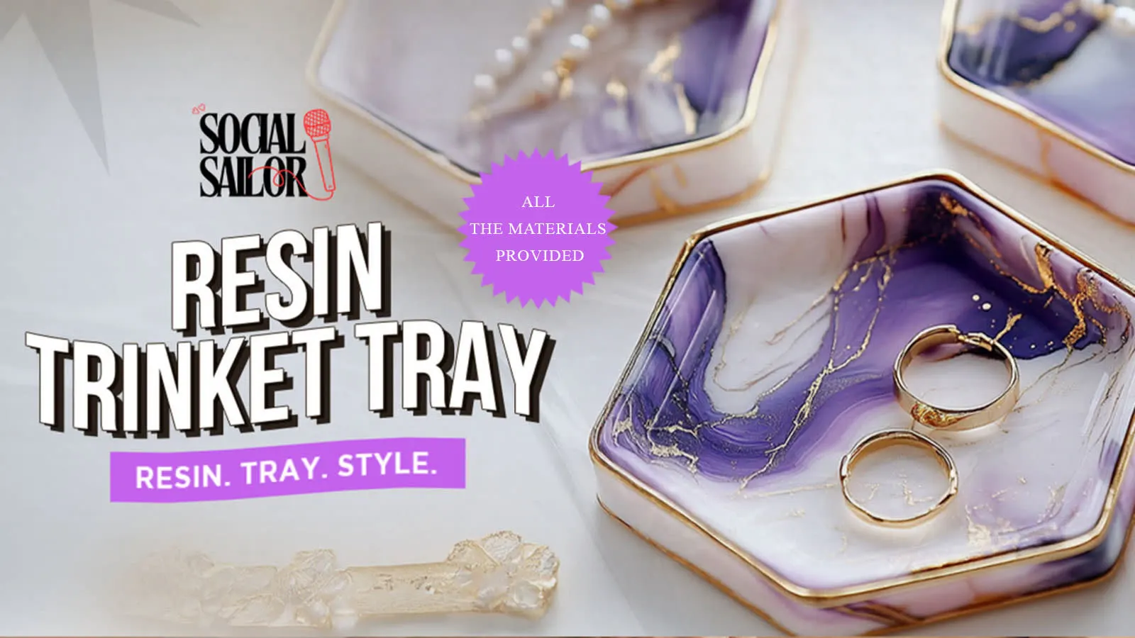 Resin Trinket Tray Date - Pune