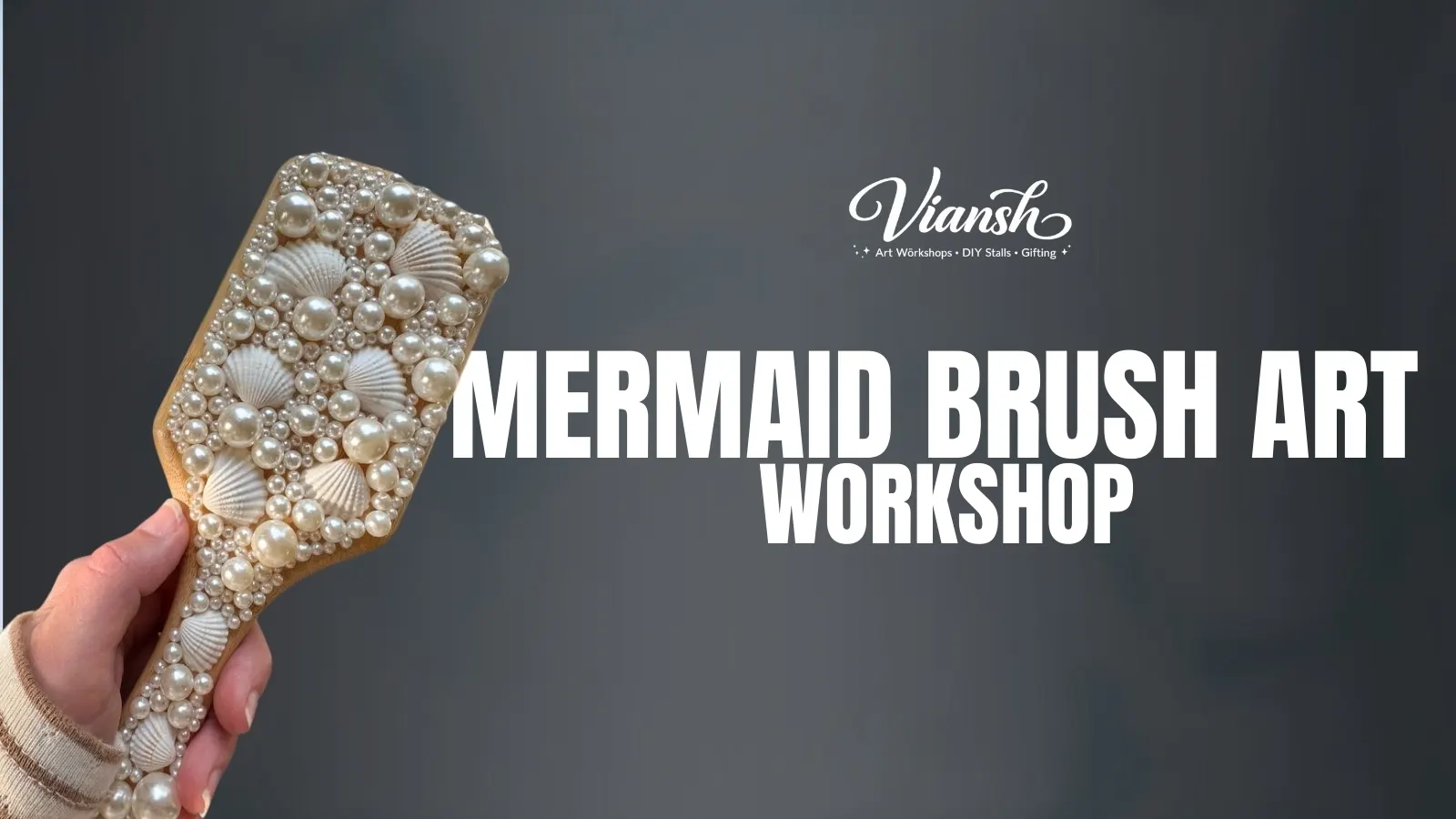 Mermaid Brush Art at Broadway 