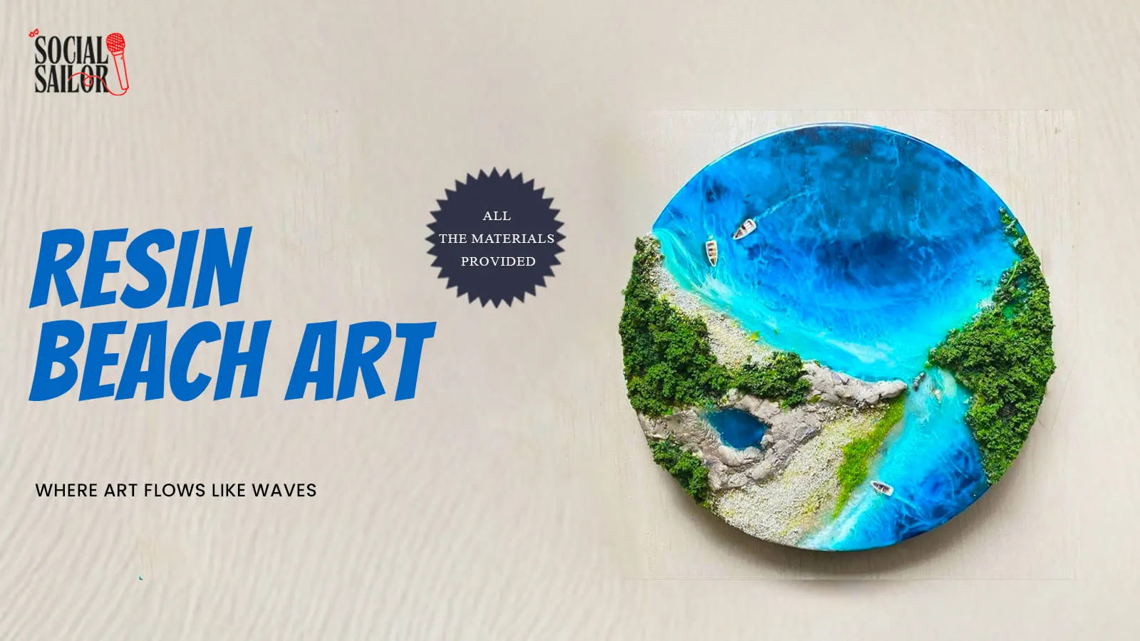 Resin Beach Art Date - Mumbai