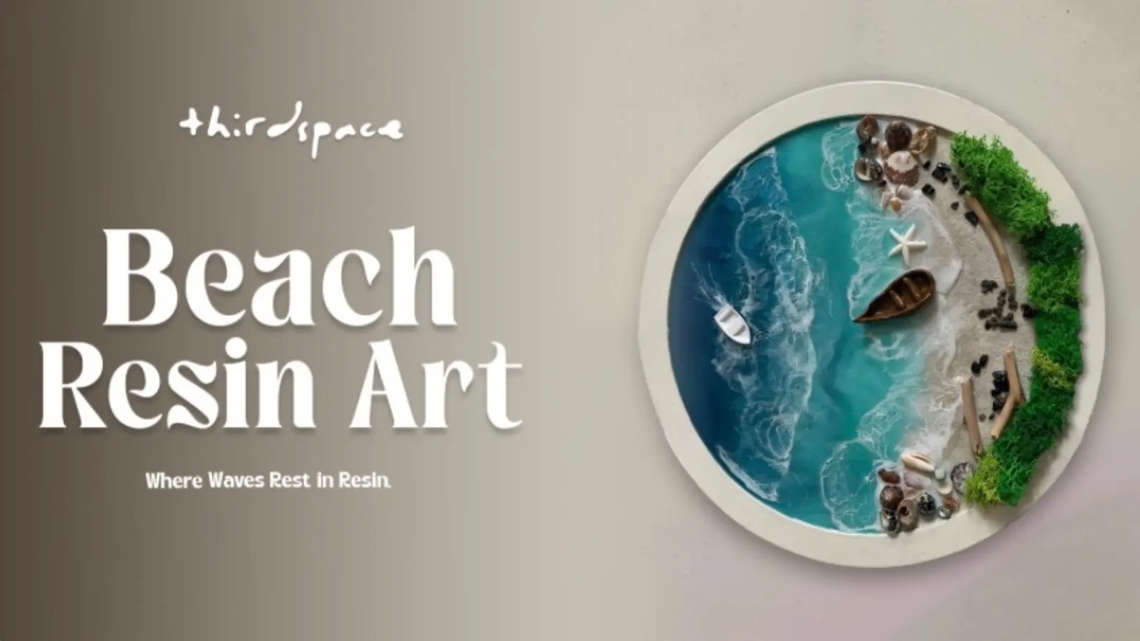 Beach Resin Art Workshop 