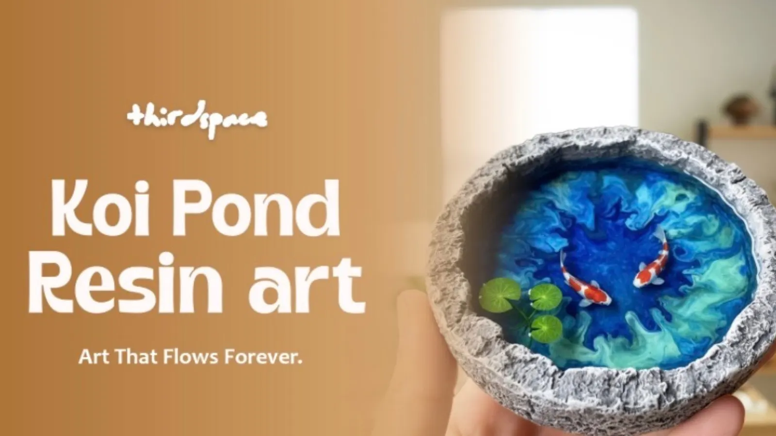 Koi Pond Resin Art Workshop