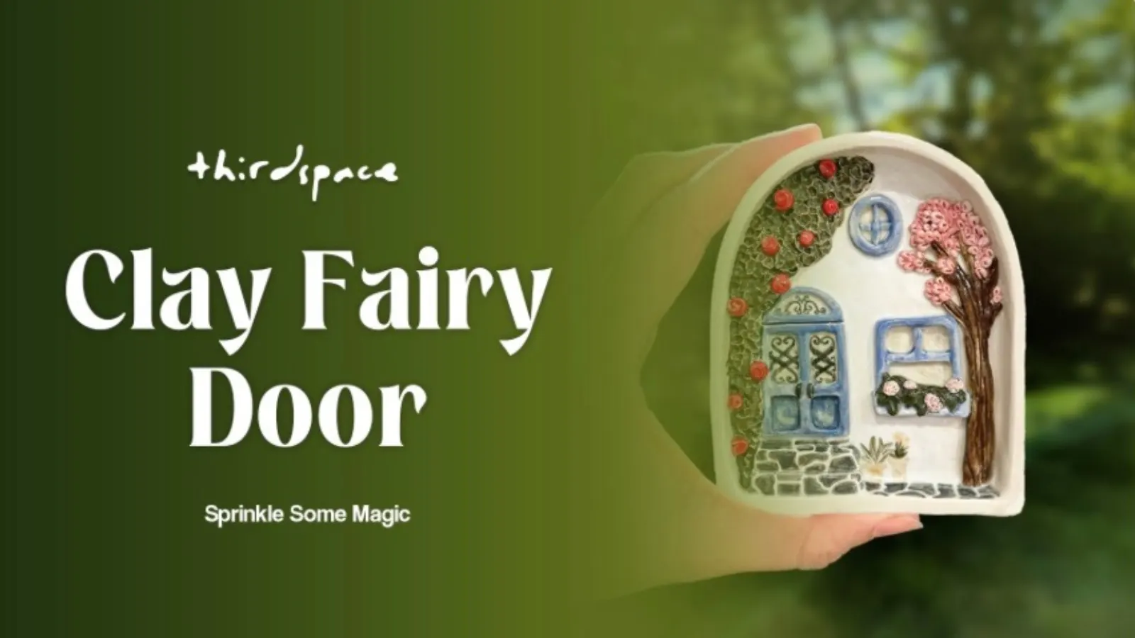 Clay Fairy Door