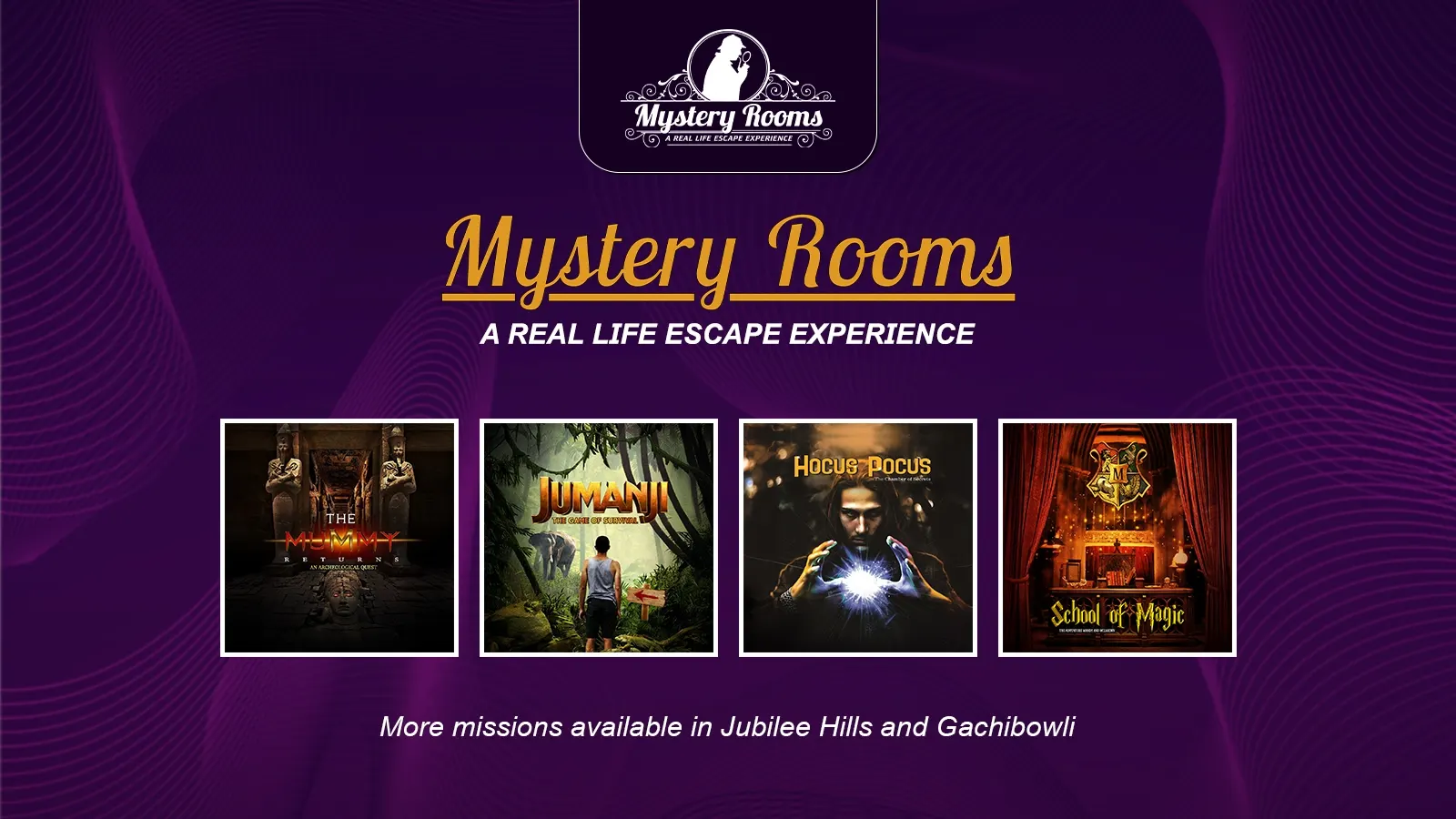 Mystery Rooms | Banjara Hills